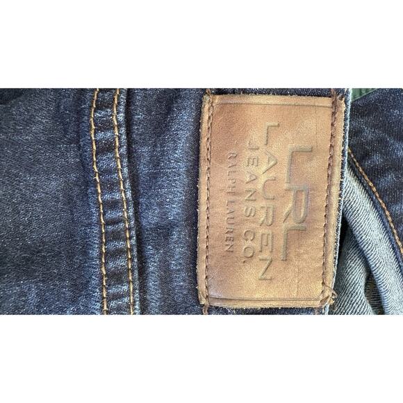 Lauren Jeans Co. Women's Size 8 dark wash Denim Jeans - Picture 1 of 7